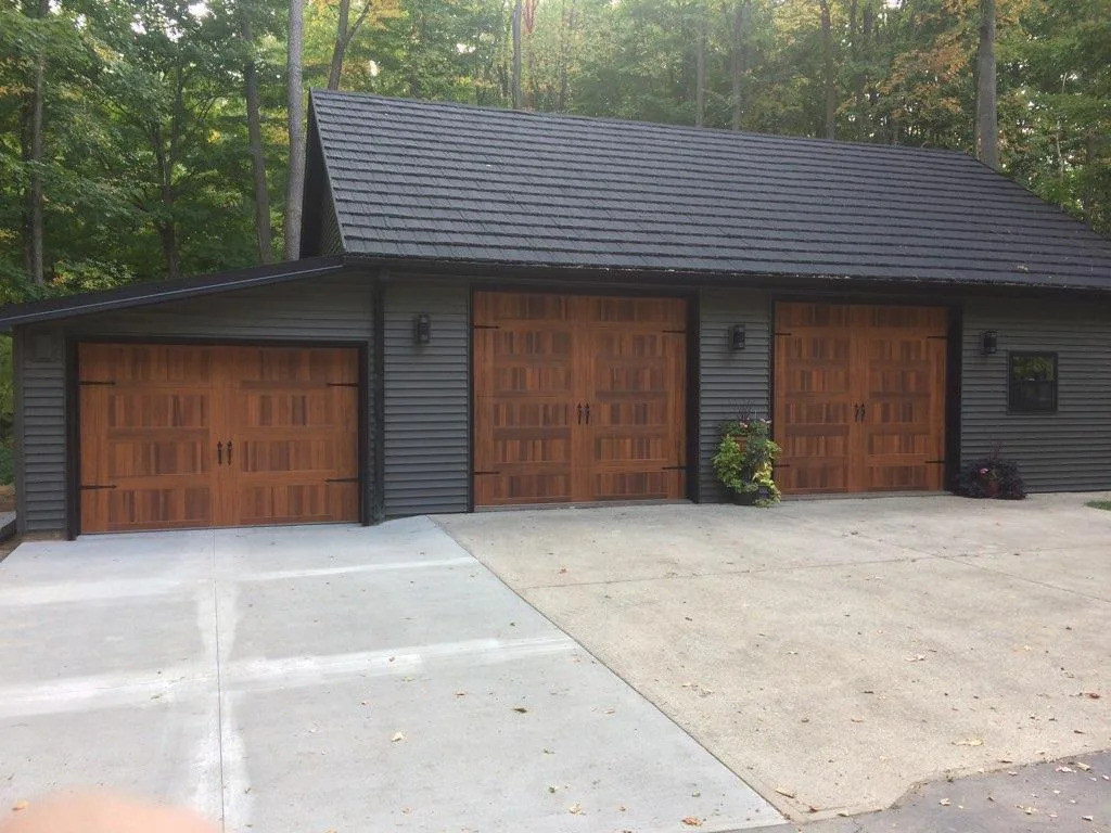 Three car garage door installation Bend Oregon