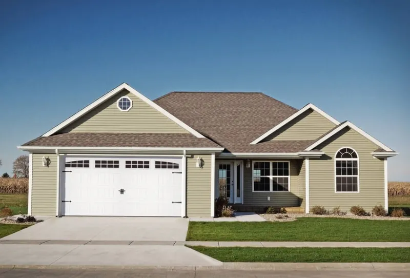 CHI 5916 Stamped Carriage House Premium Door