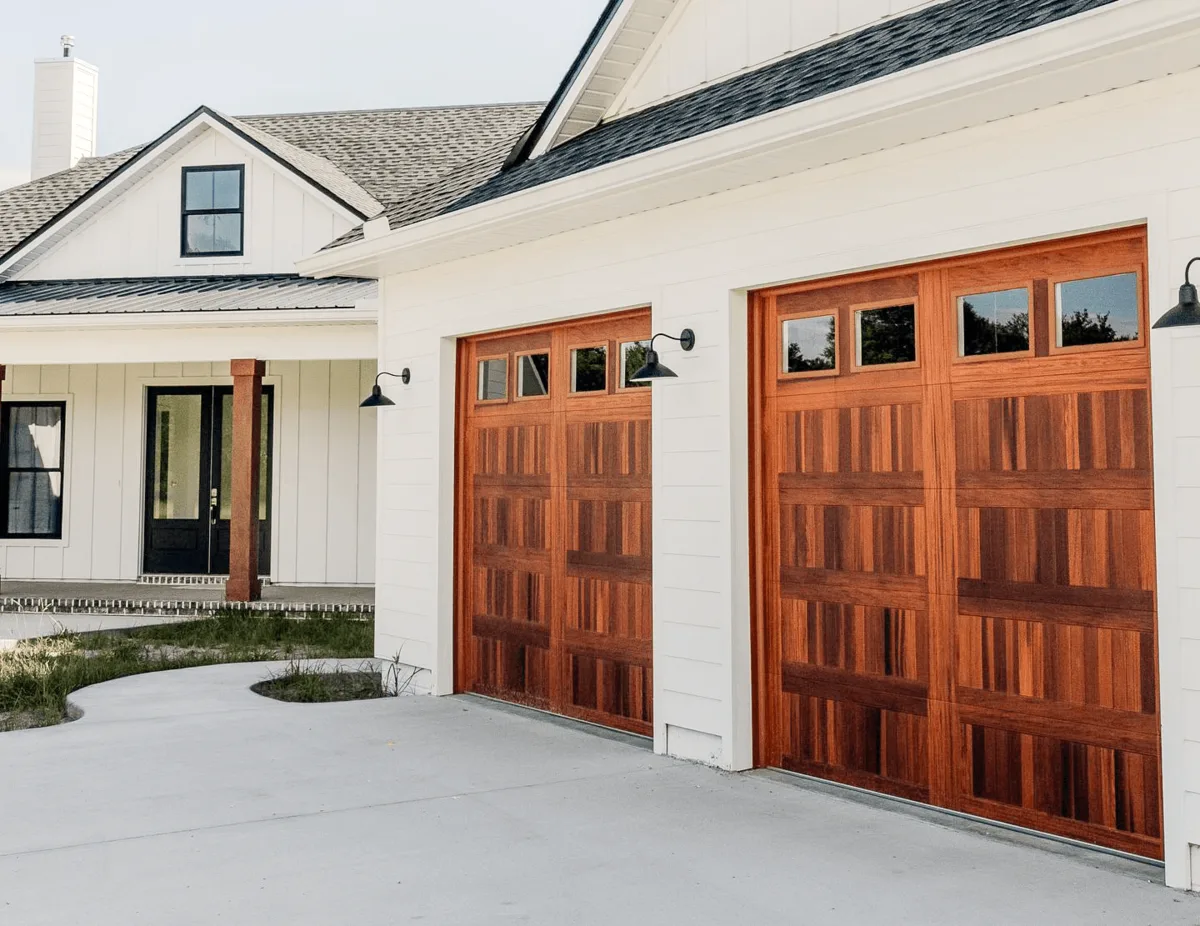 CHI 5916 Stamped Carriage House Steel Garage Door - Insulated